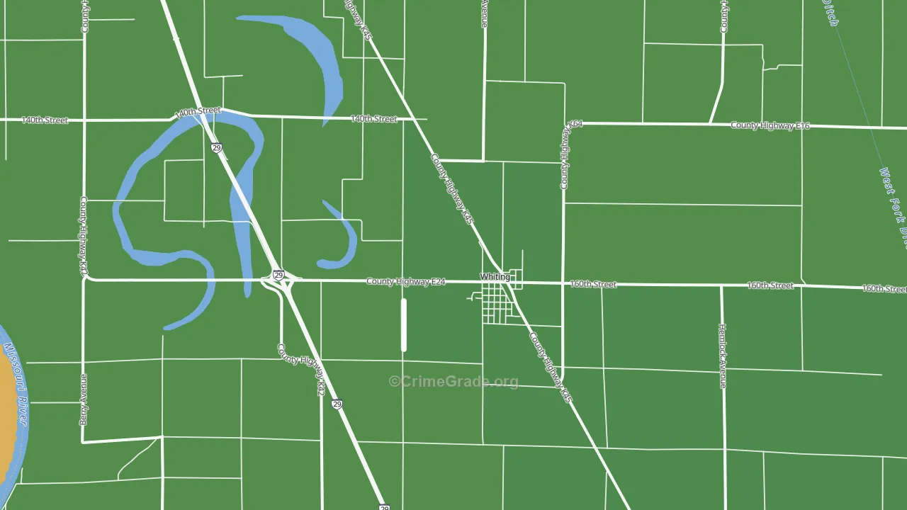 51063, IA Map of Vehicle Theft Rates