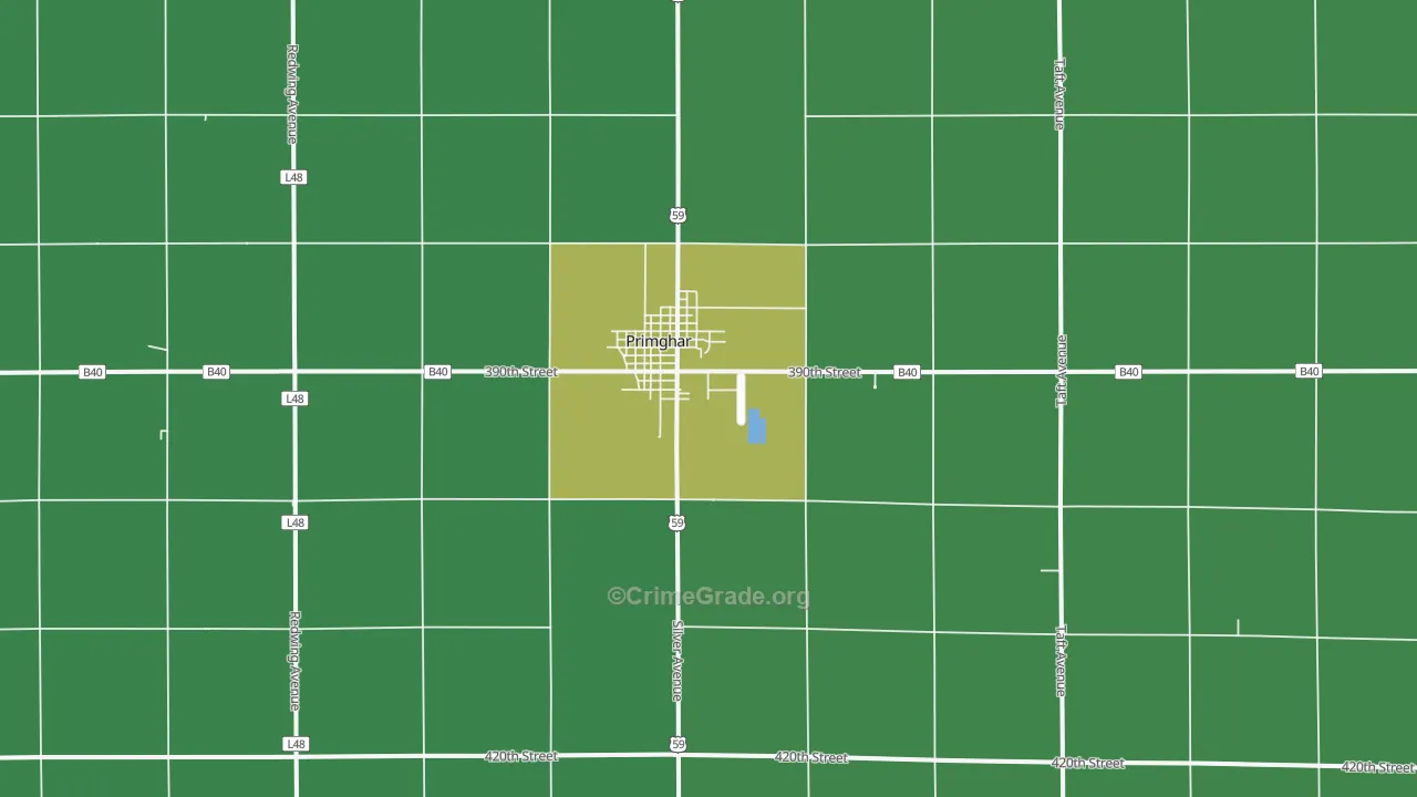 51245, IA Map of Vehicle Theft Rates