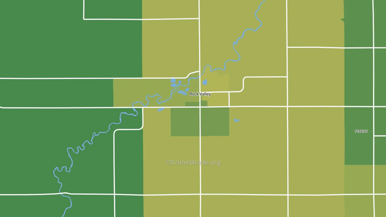 51247, IA Map of Vehicle Theft Rates