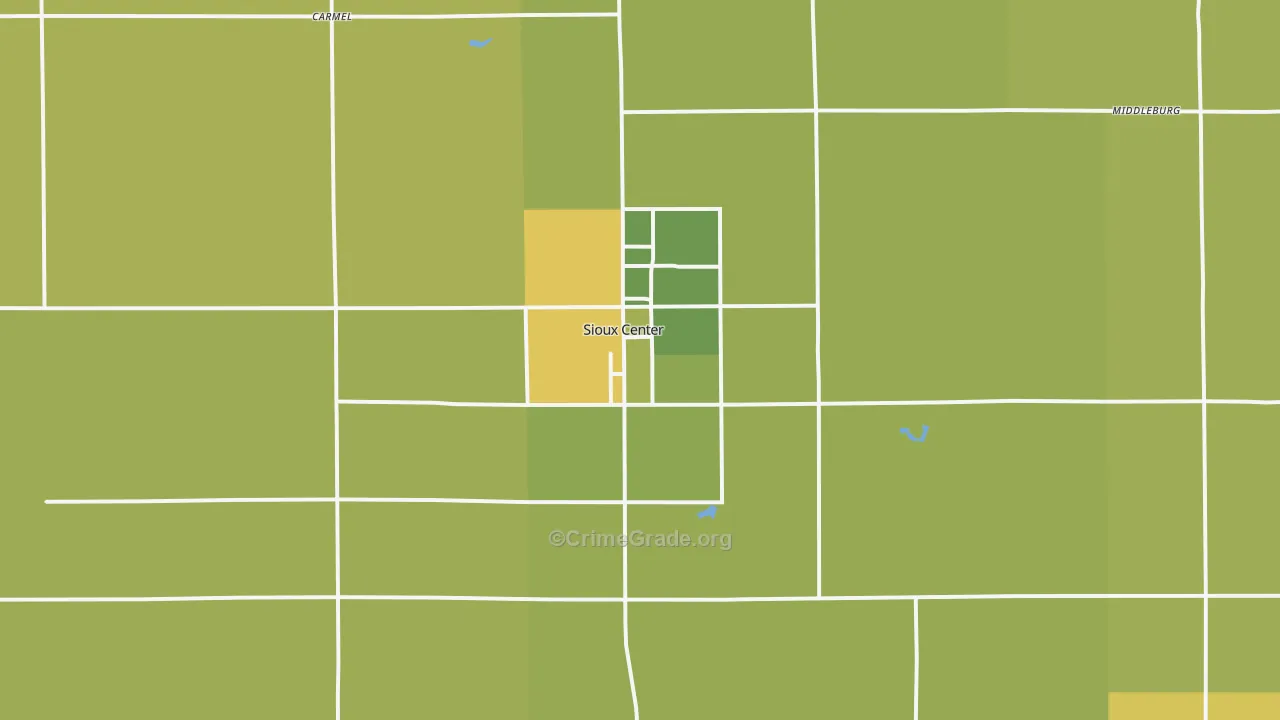 51250, IA Map of Vehicle Theft Rates