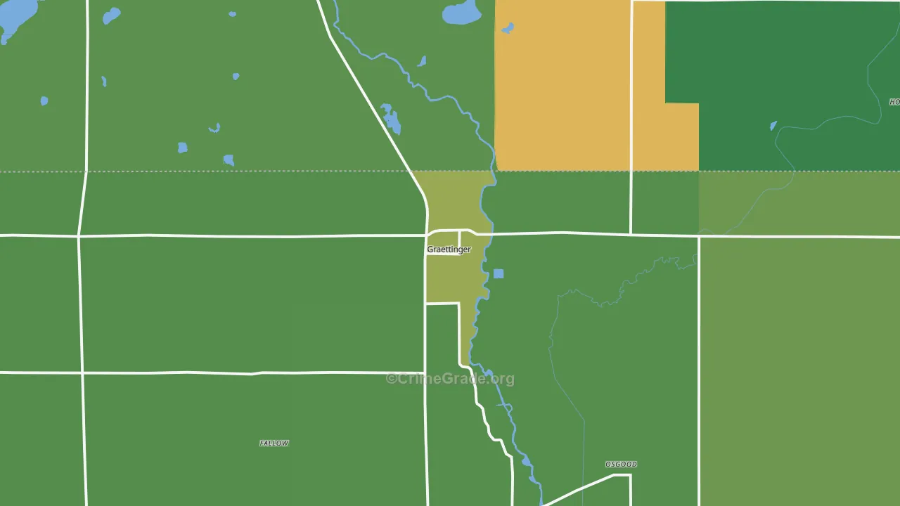 51342, IA Map of Vehicle Theft Rates