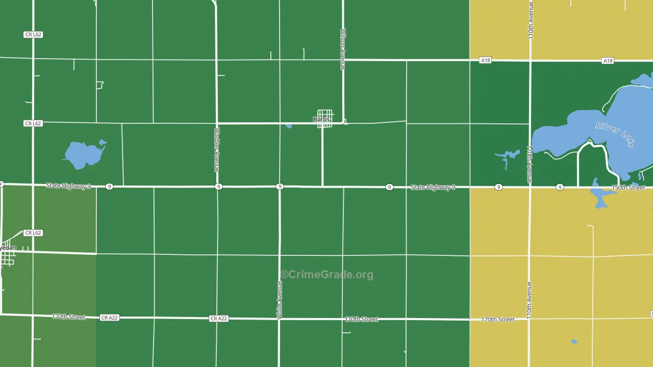 51345, IA Map of Vehicle Theft Rates