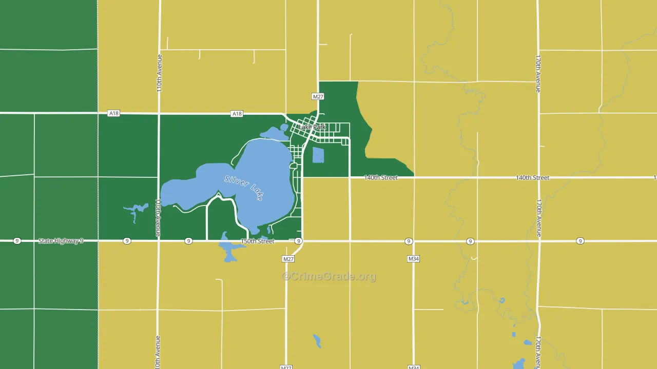 51347, IA Map of Vehicle Theft Rates