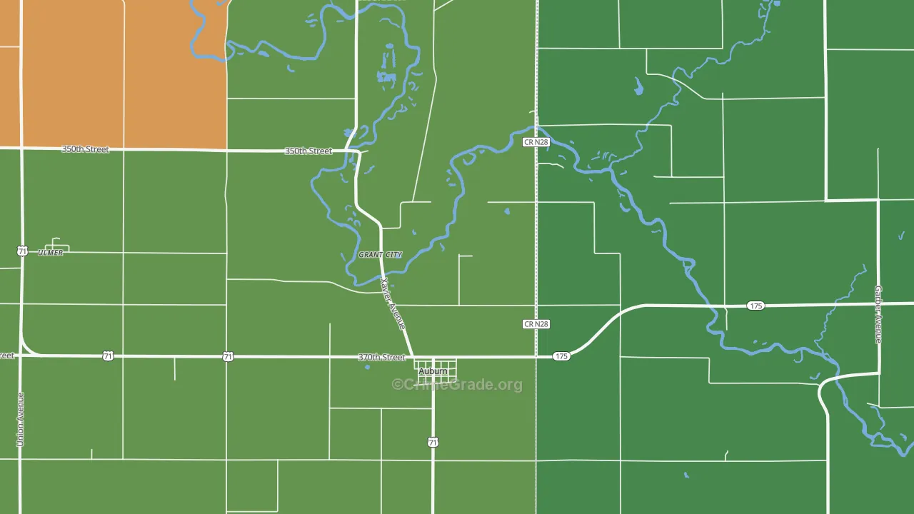 51433, IA Map of Vehicle Theft Rates