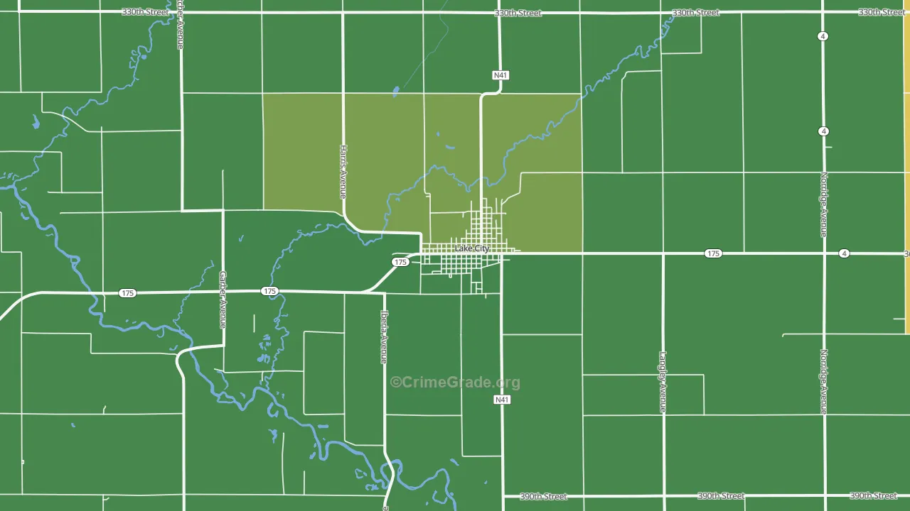 51449, IA Map of Vehicle Theft Rates