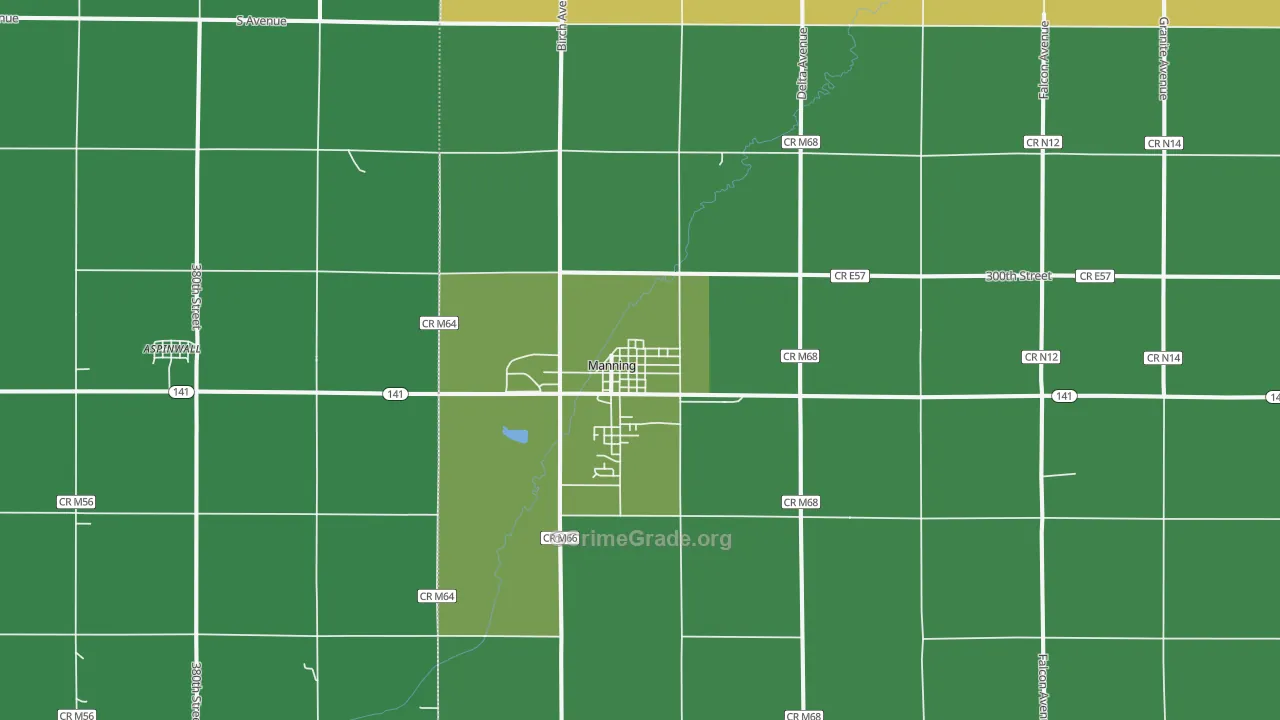 51455, IA Map of Vehicle Theft Rates