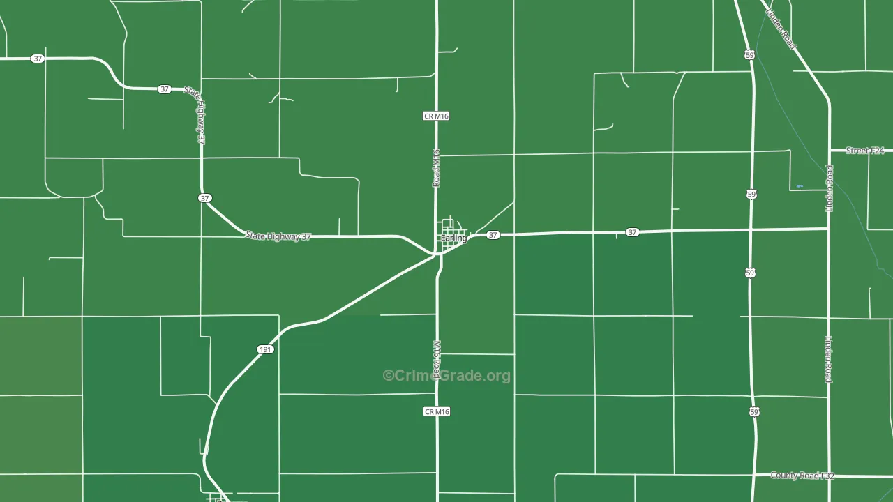 51530, IA Map of Vehicle Theft Rates