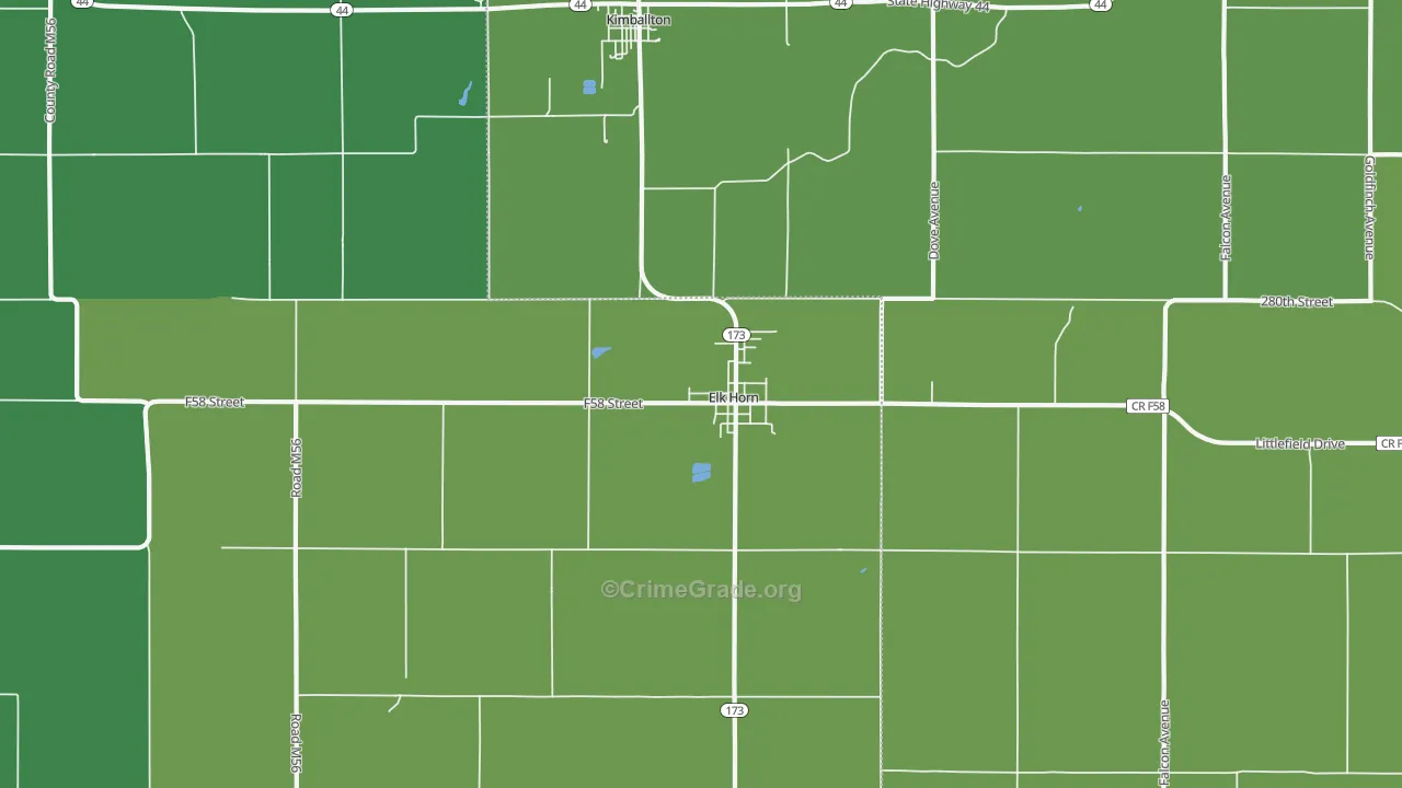 51531, IA Map of Vehicle Theft Rates