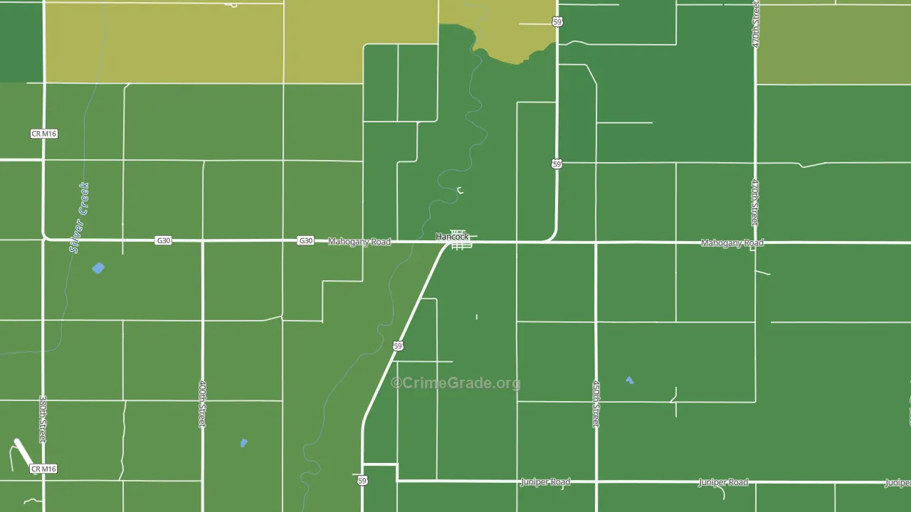 51536, IA Map of Vehicle Theft Rates