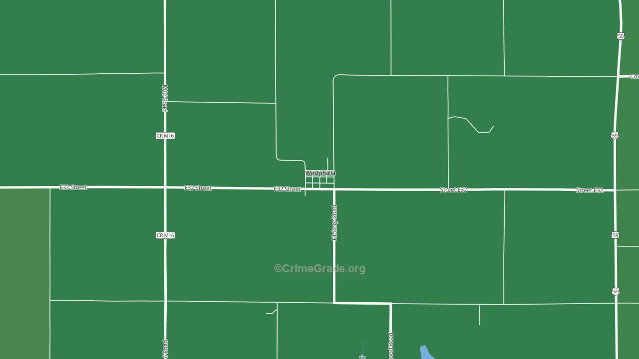 51578, IA Map of Vehicle Theft Rates