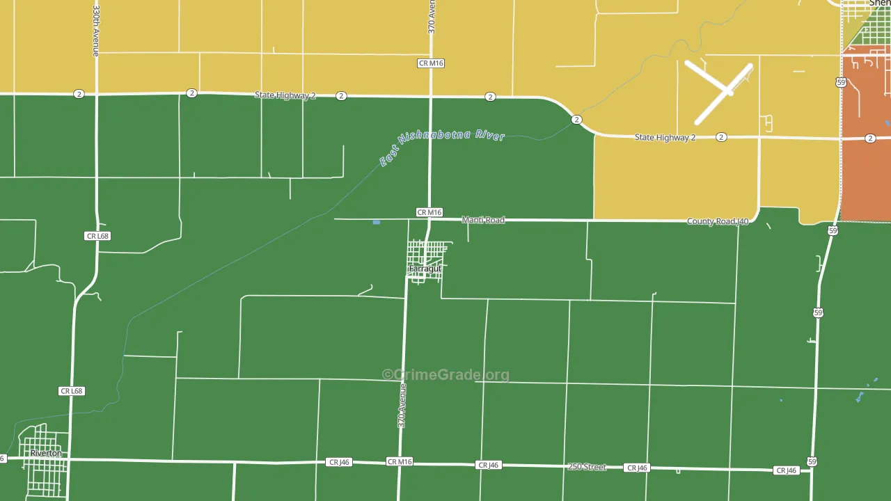 51639, IA Map of Vehicle Theft Rates
