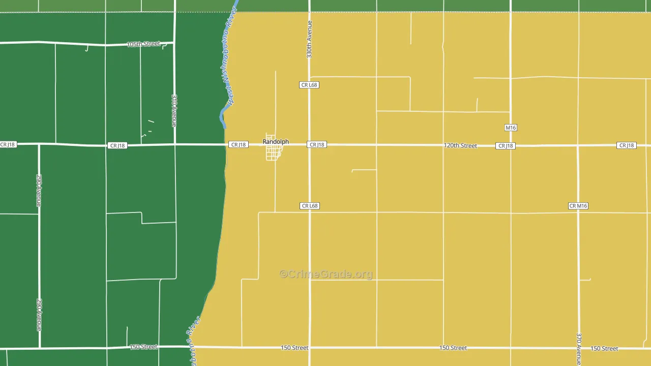 51649, IA Map of Vehicle Theft Rates