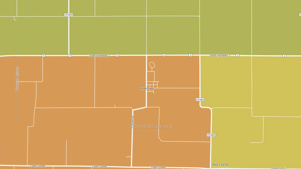 51656, IA Map of Vehicle Theft Rates