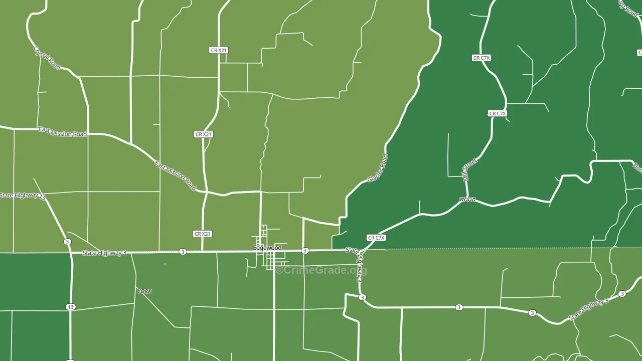 52042, IA Map of Vehicle Theft Rates