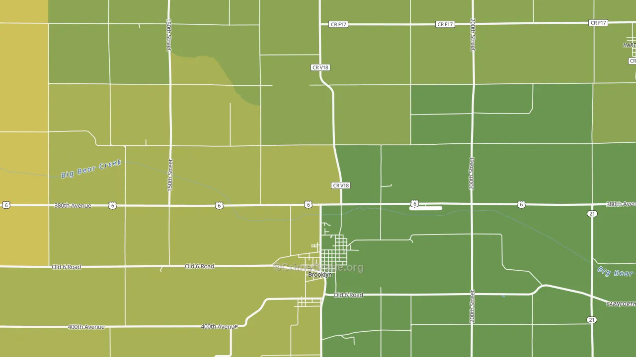 52211, IA Map of Vehicle Theft Rates