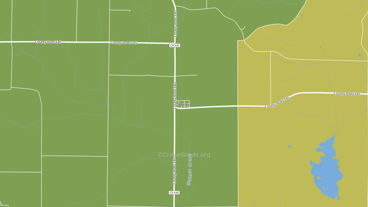 52312, IA Map of Vehicle Theft Rates