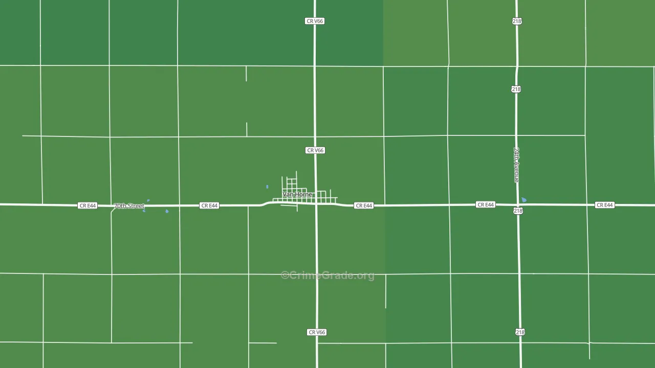 52346, IA Map of Vehicle Theft Rates