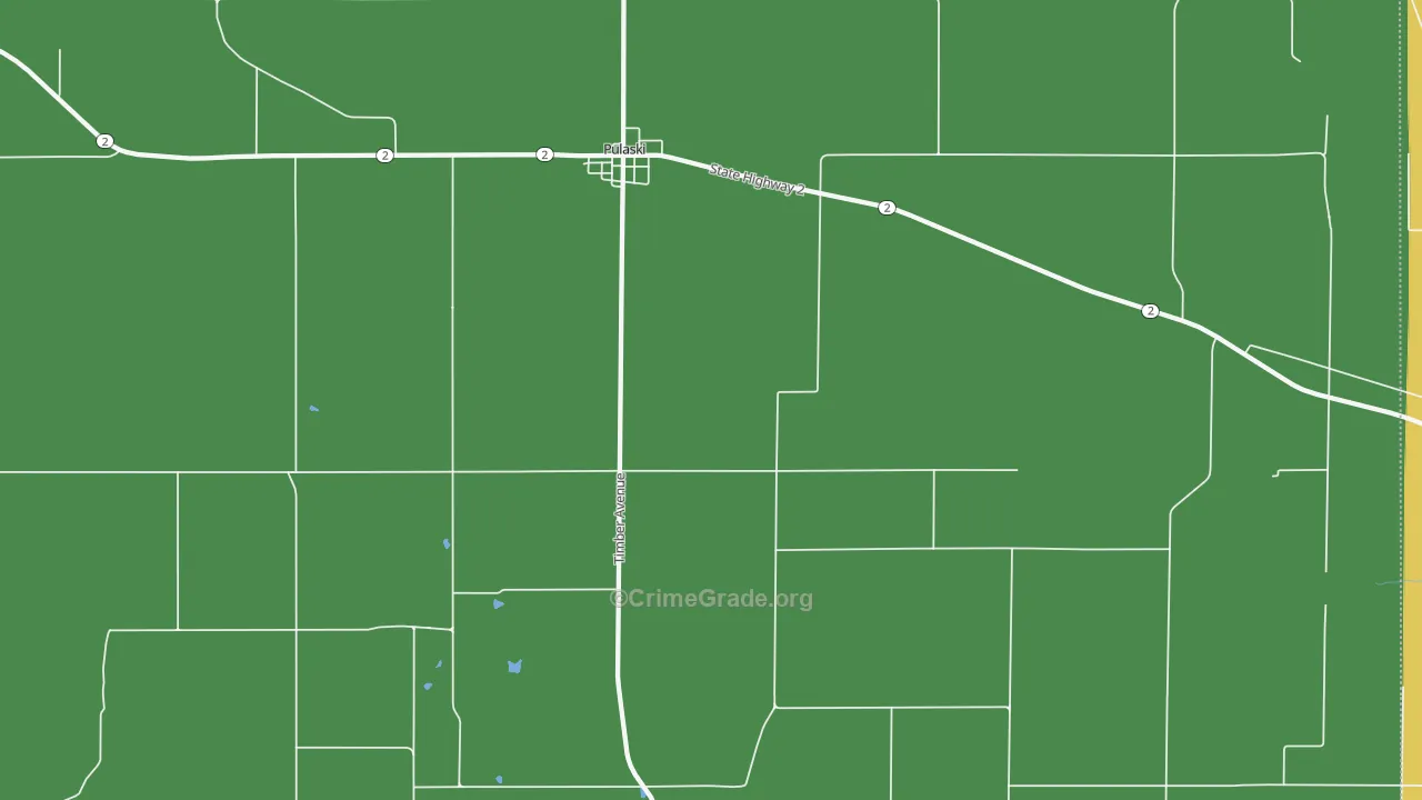 52584, IA Map of Vehicle Theft Rates