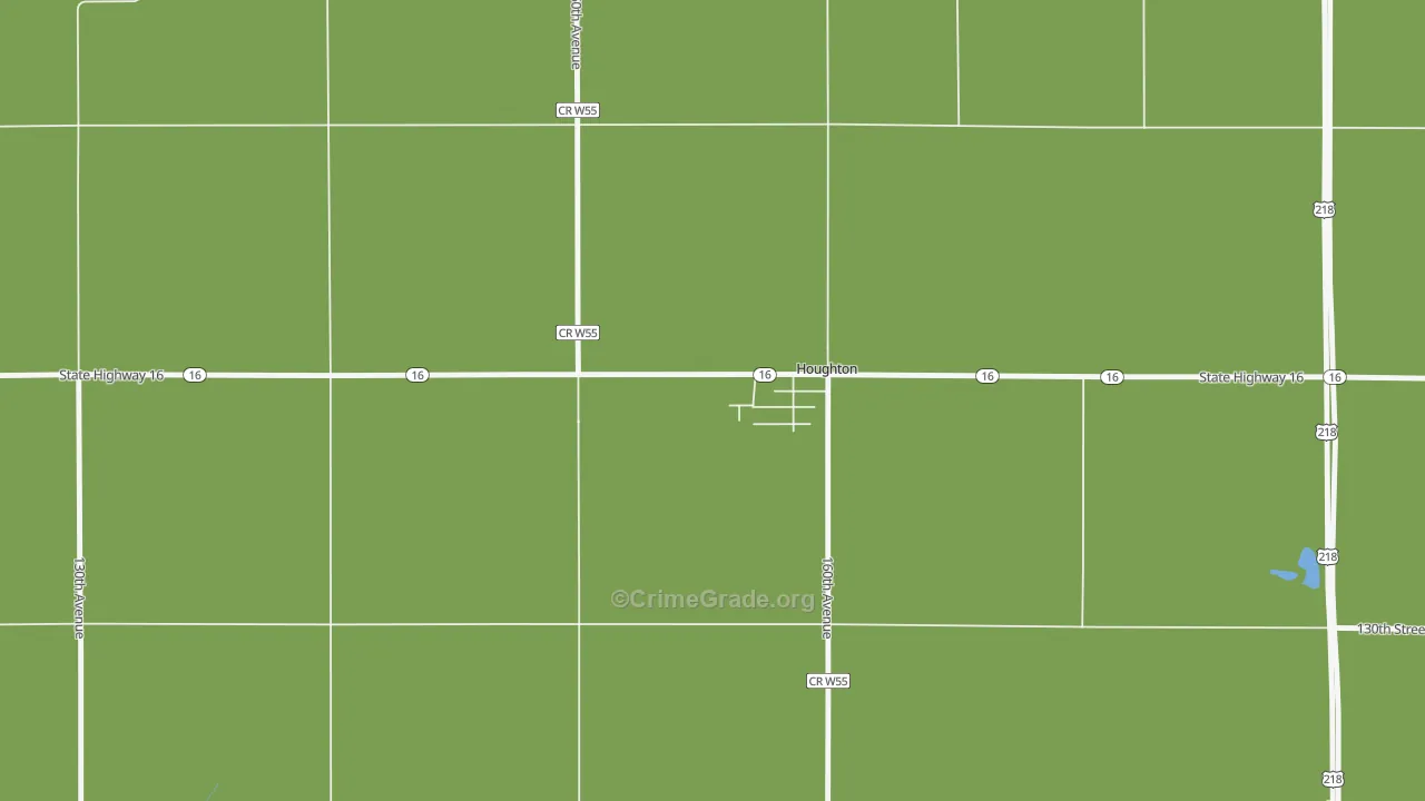 52631, IA Map of Vehicle Theft Rates