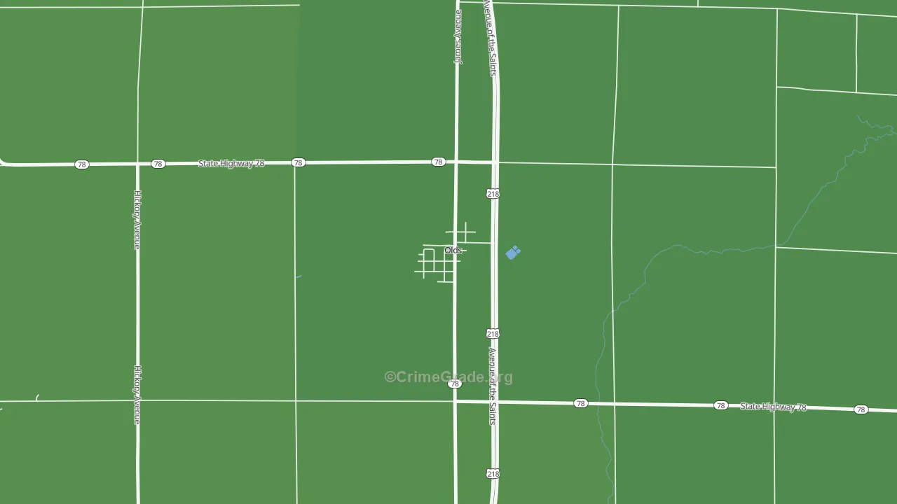 52647, IA Map of Vehicle Theft Rates
