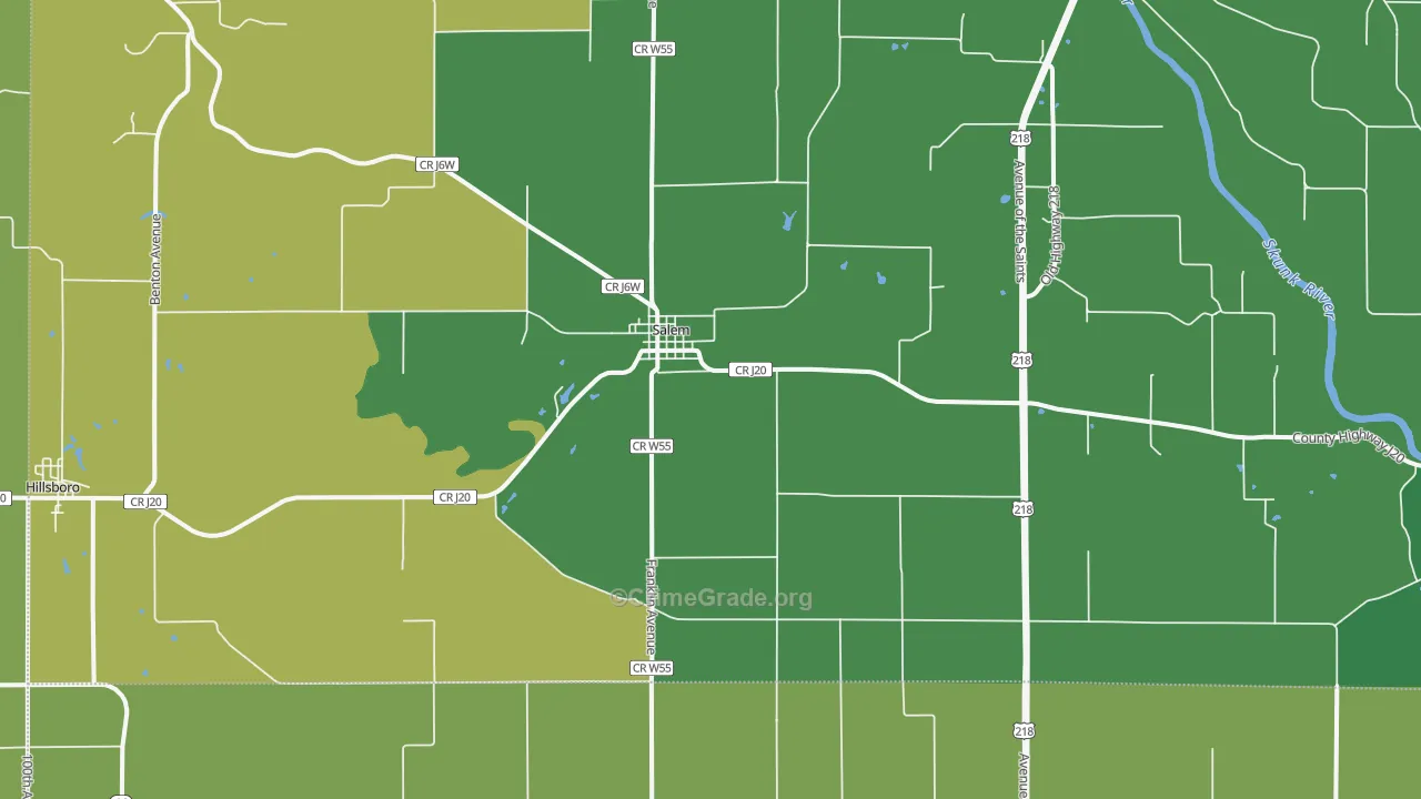 52649, IA Map of Vehicle Theft Rates