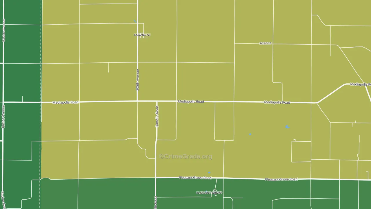 52660, IA Map of Vehicle Theft Rates