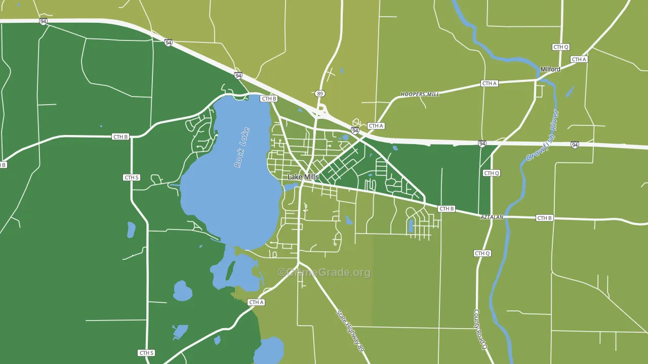 53551, WI Map of Vehicle Theft Rates