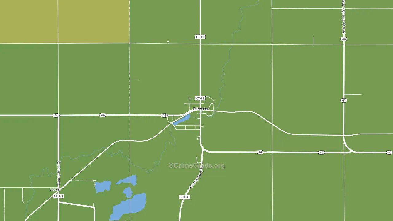 53931, WI Map of Vehicle Theft Rates