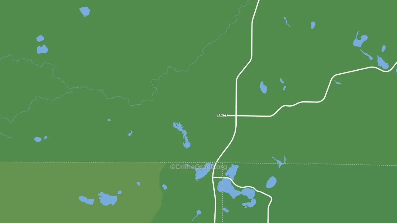54120, WI Map of Vehicle Theft Rates