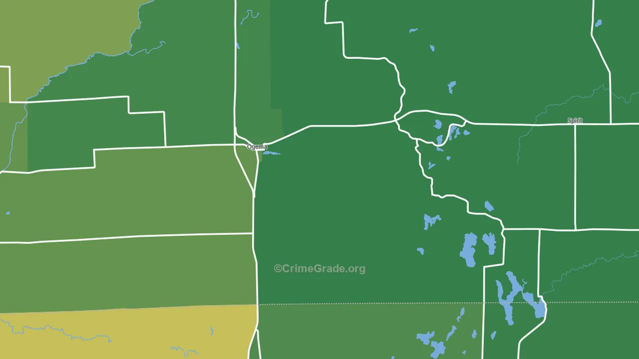54459, WI Map of Vehicle Theft Rates