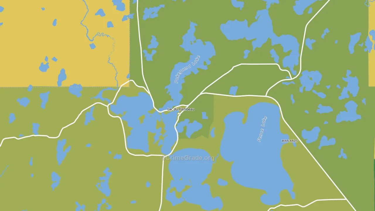 54538, WI Map of Vehicle Theft Rates