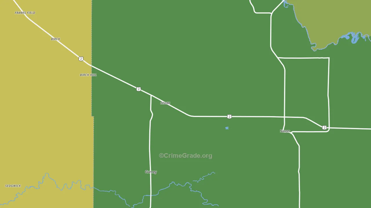 54559, WI Map of Vehicle Theft Rates