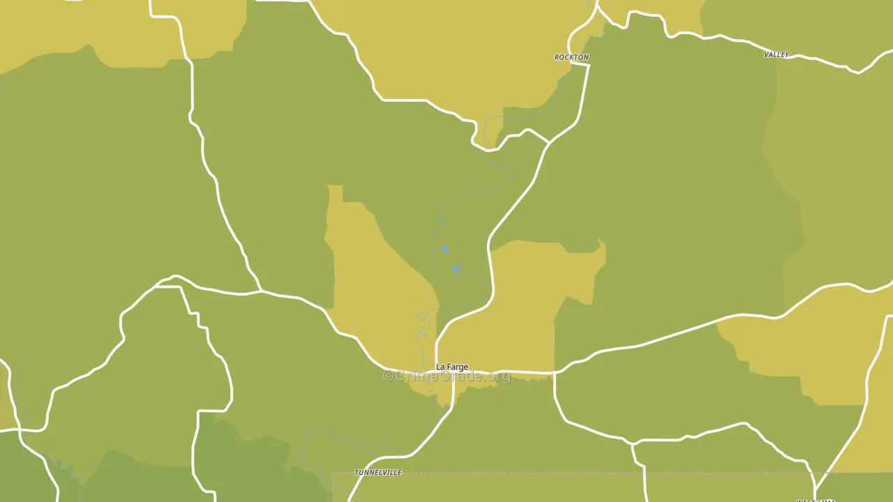 54639, WI Map of Vehicle Theft Rates