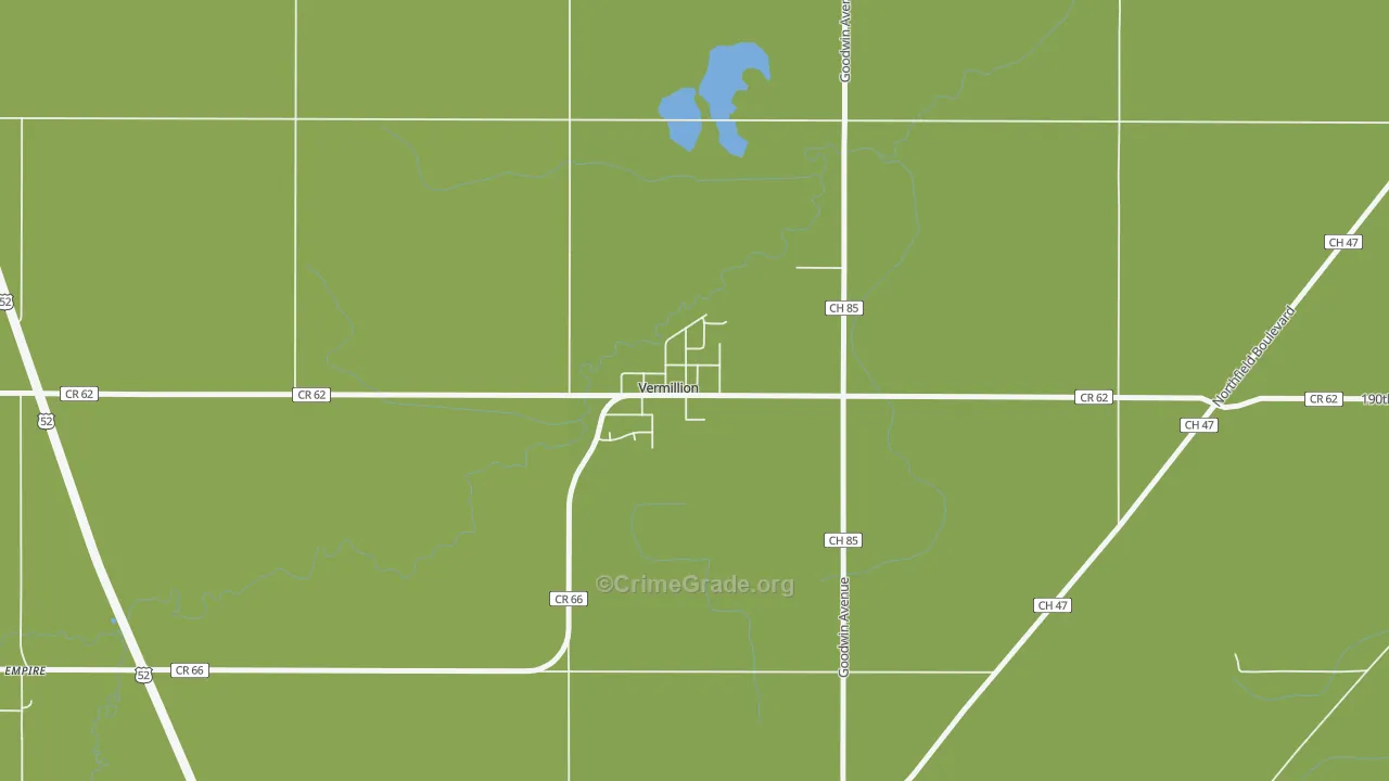 55085, MN Map of Vehicle Theft Rates