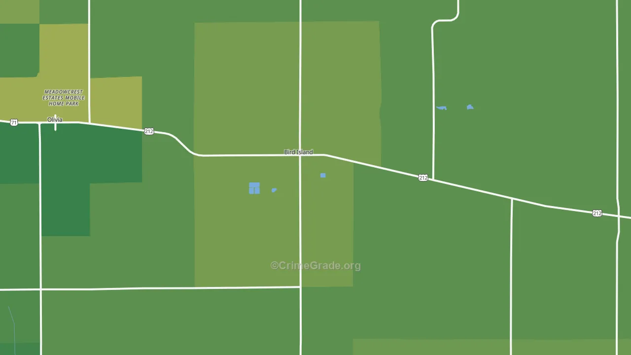 55310, MN Map of Vehicle Theft Rates