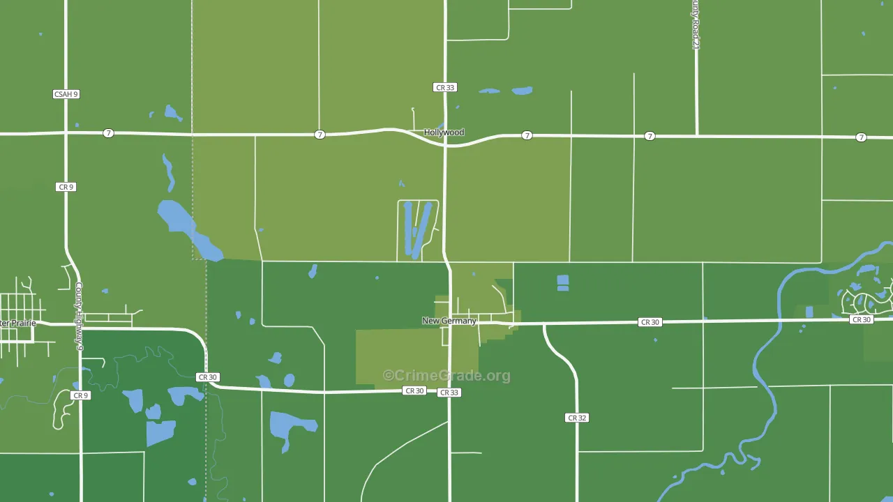 55367, MN Map of Vehicle Theft Rates