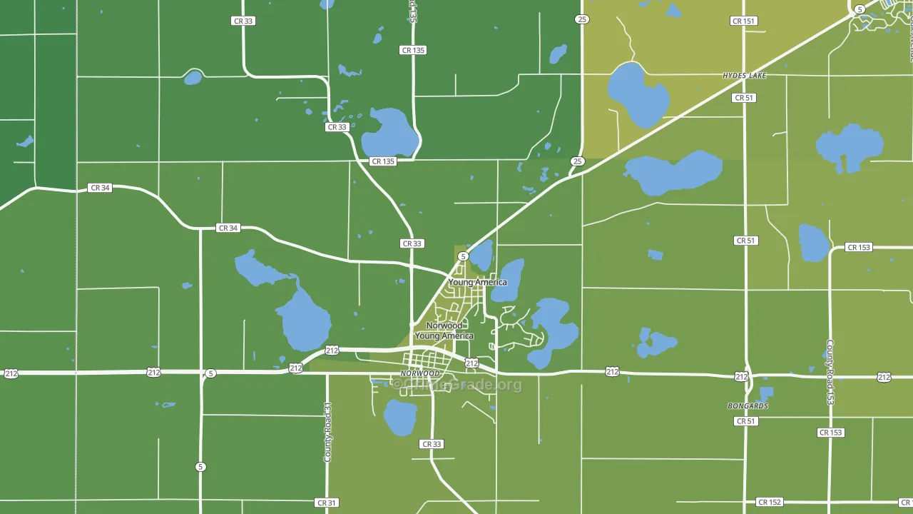 55397, MN Map of Vehicle Theft Rates