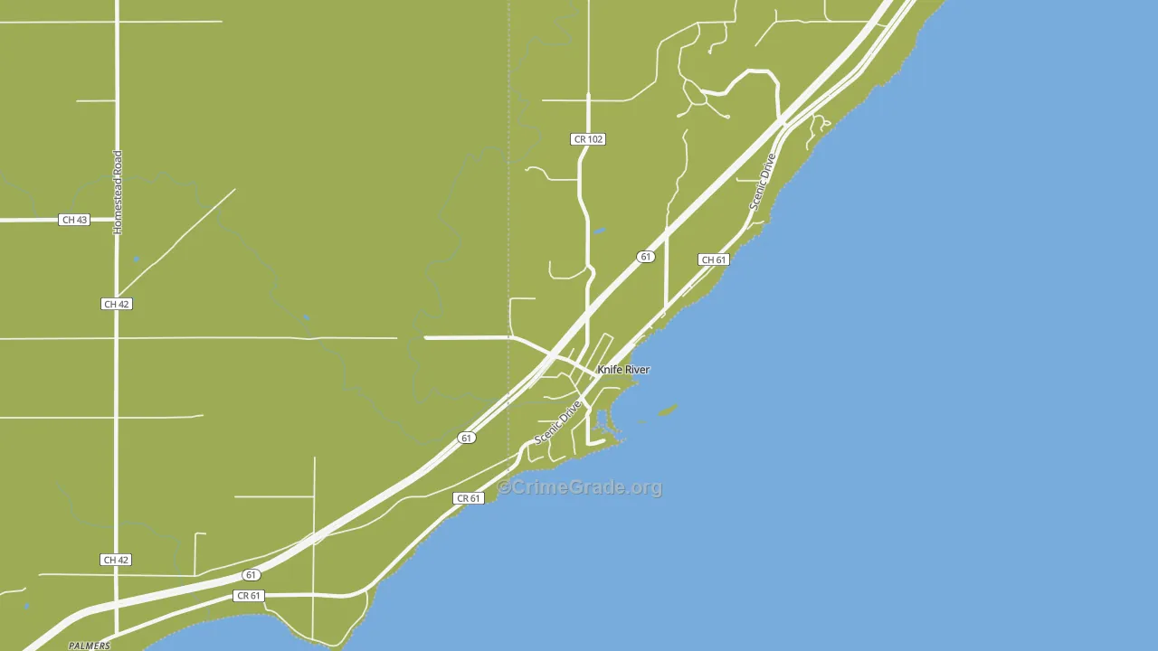 55609, MN Map of Vehicle Theft Rates