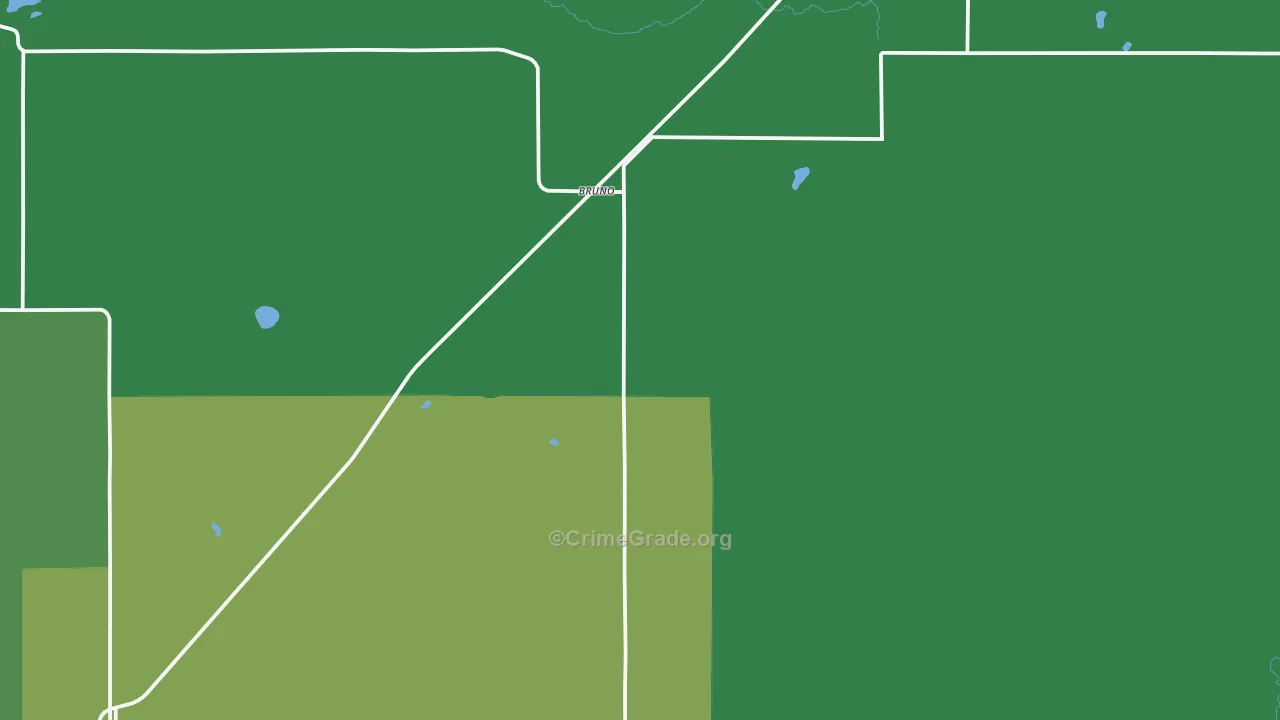 55712, MN Map of Vehicle Theft Rates