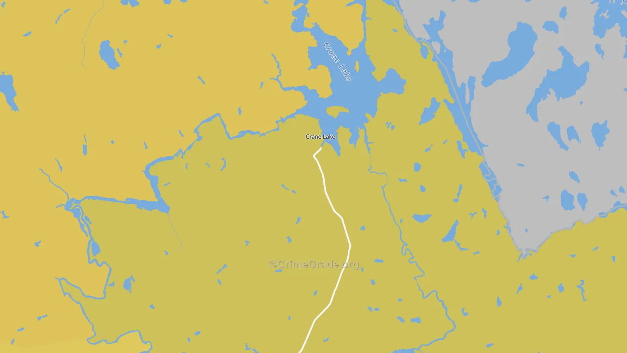 55725, MN Map of Vehicle Theft Rates