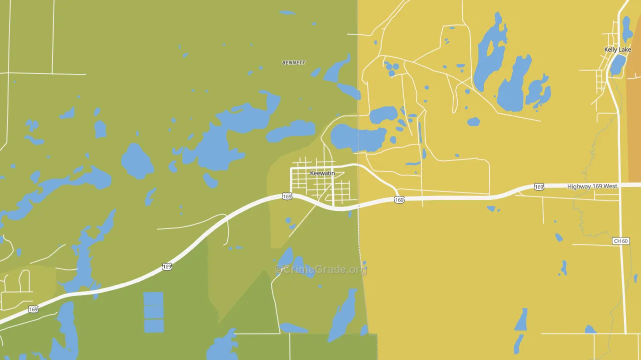 55753, MN Map of Vehicle Theft Rates