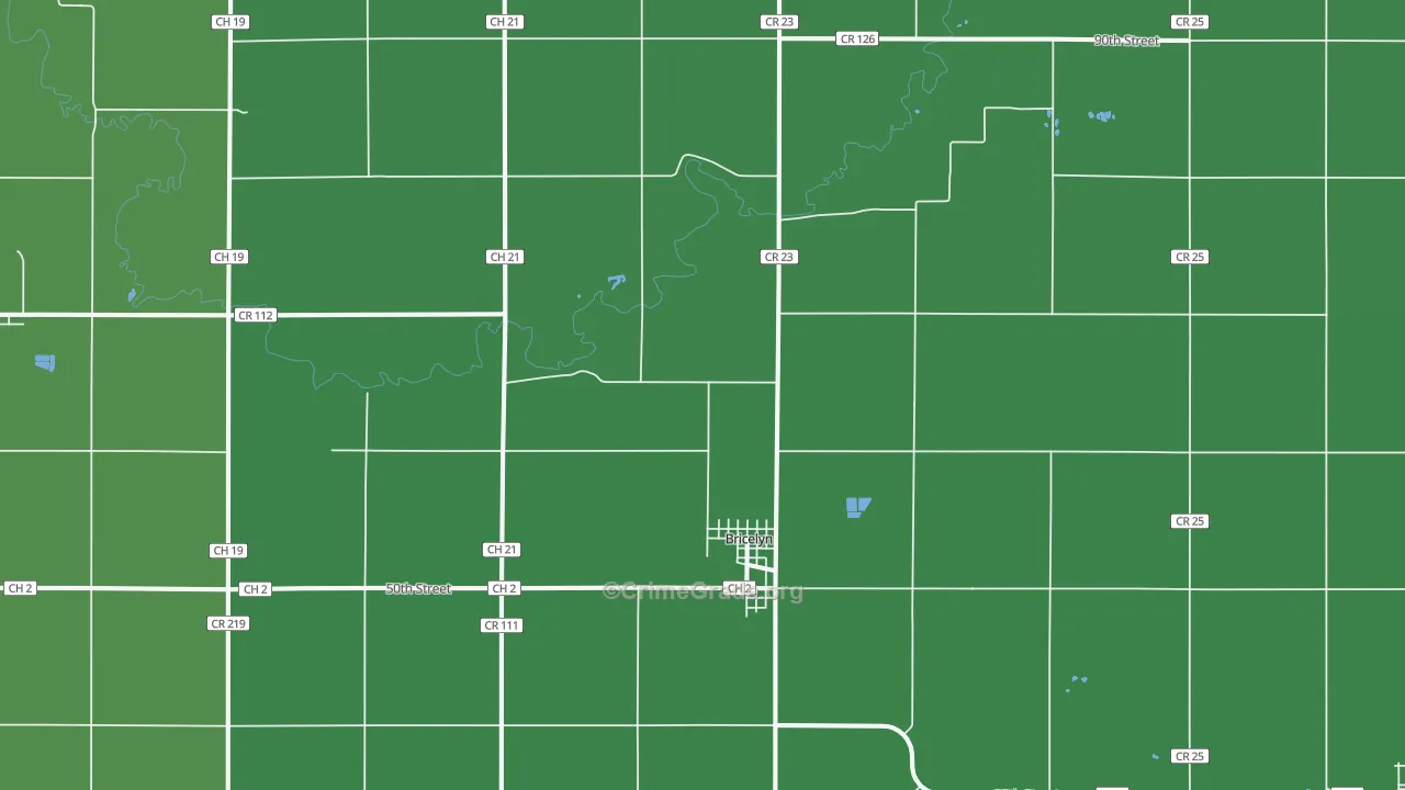 56014, MN Map of Vehicle Theft Rates