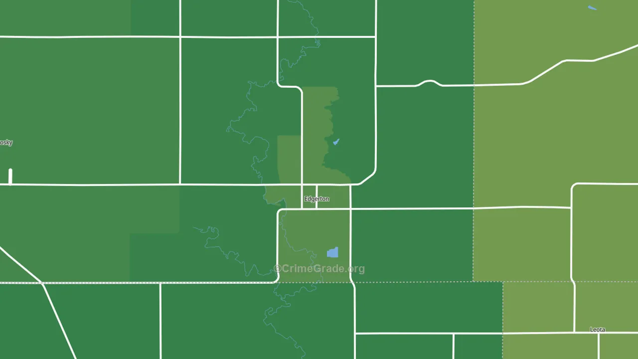 56128, MN Map of Vehicle Theft Rates