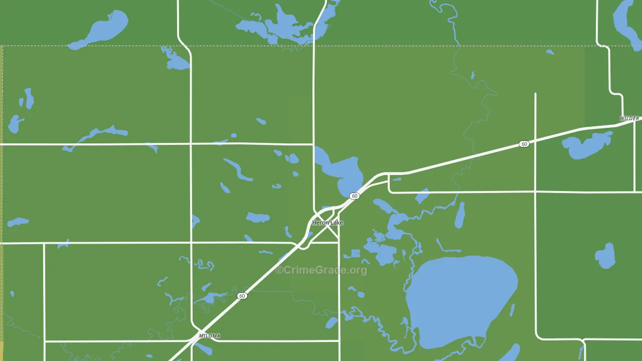 56137, MN Map of Vehicle Theft Rates