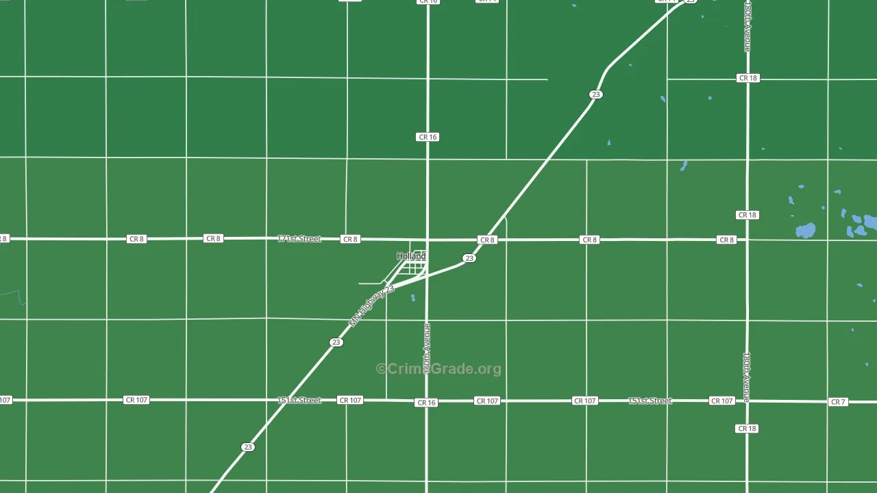 56139, MN Map of Vehicle Theft Rates