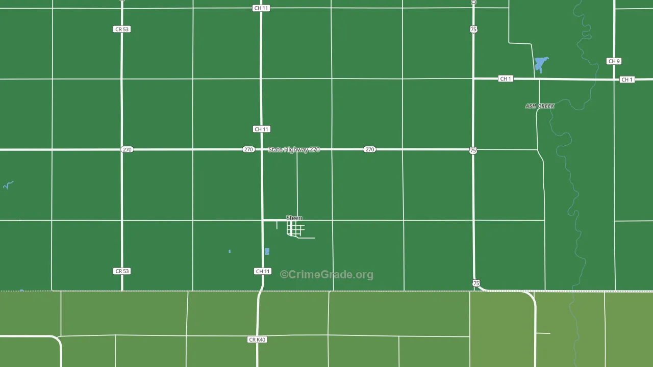 56173, MN Map of Vehicle Theft Rates