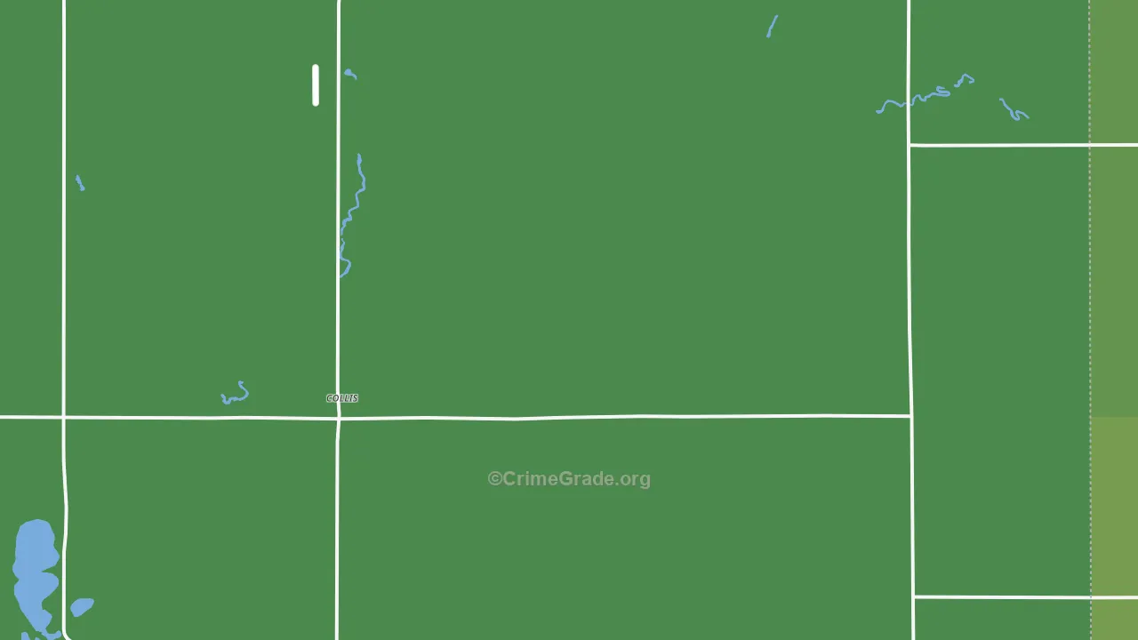 56236, MN Map of Vehicle Theft Rates