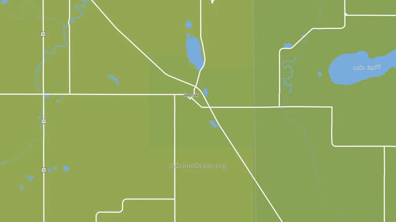 56244, MN Map of Vehicle Theft Rates