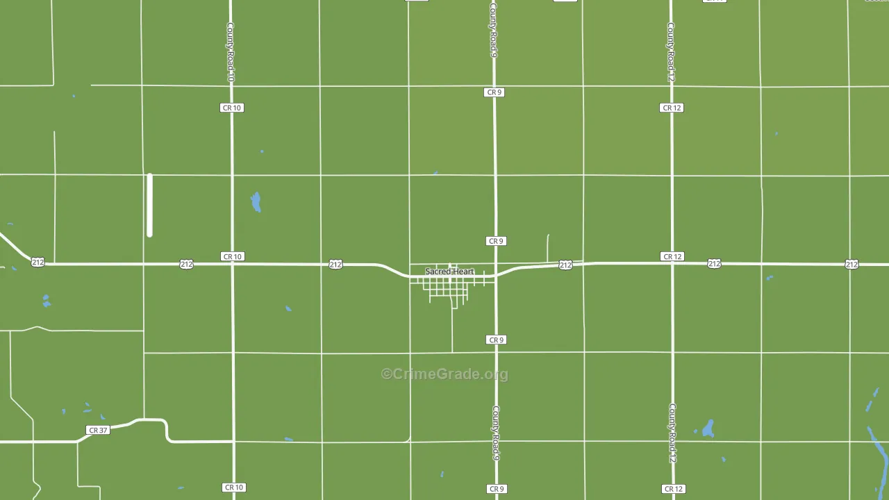 56285, MN Map of Vehicle Theft Rates