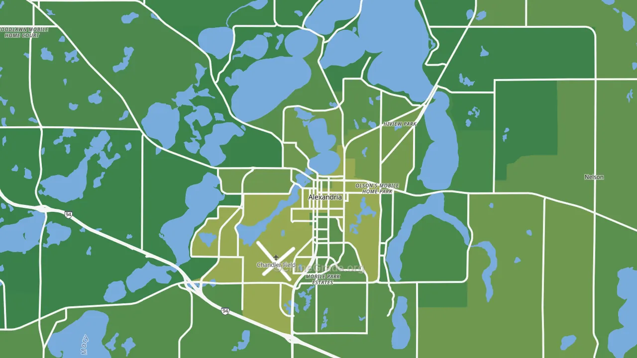 56308, MN Map of Vehicle Theft Rates